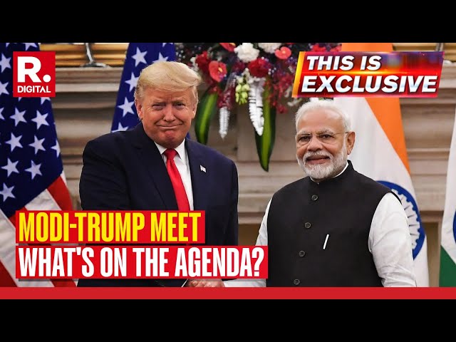 What's On The Agenda In Historic Modi-Trump Meeting? | This Is Exclusive