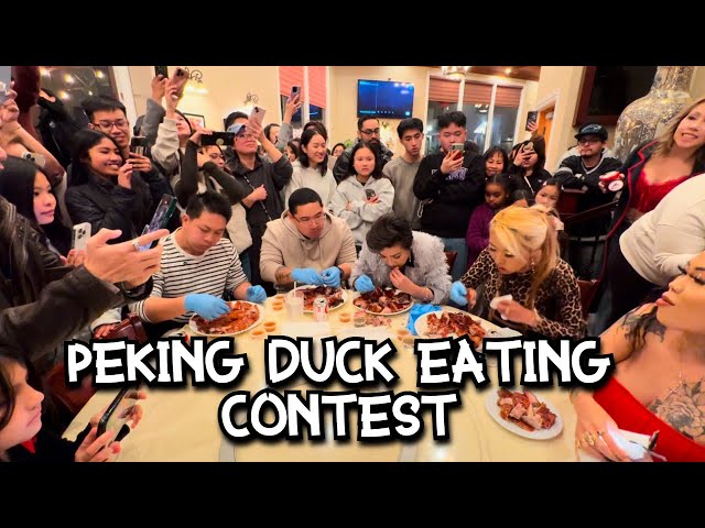 PEKING DUCK EATING CONTEST at 360 Vietnamese Restaurant in San Jose #RainaisCrazy ft. @LovelyMimi