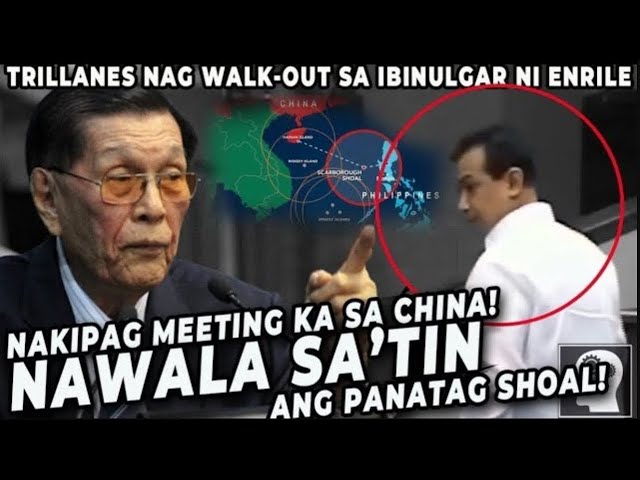 🔴KAYA PALA nawala sa PINAS ang PARTE ng WEST PHILIPPINE SEA! TRILLANES IBINULGAR ni ENRILE sA SENAD