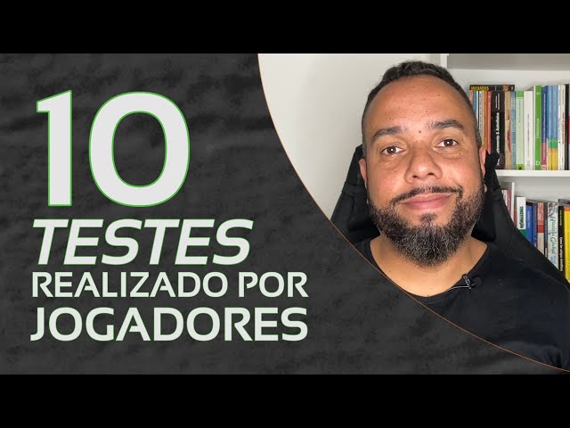 10 TESTES que um JOGADOR DE FUTEBOL realiza