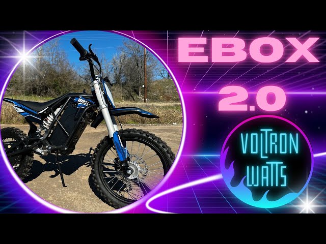 FIRST RIDE! E-BOX 2.0 Review And Test Ride - Electric Pit Bike For The Masses! 🚀