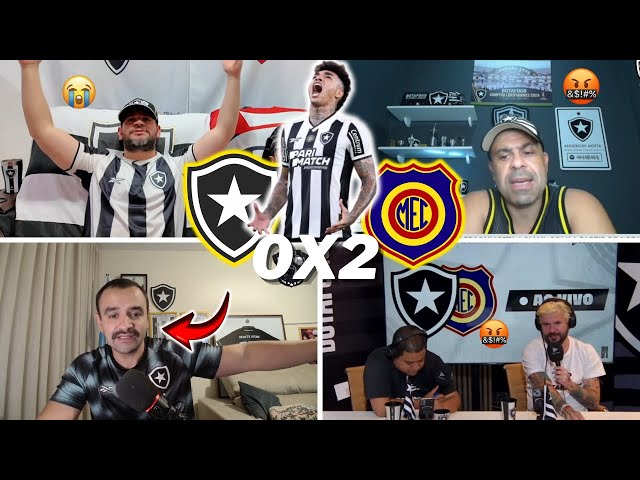 REAÇÕES DOS BOTAFOGUENSES E TRISTEZA TOTAL- BOTAFOGO 0X2 MADUREIRA-  CARIOCA 2025- VAMOS RIR KKKK