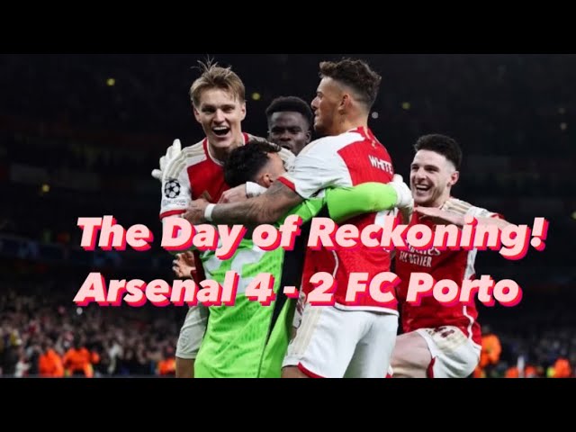 Behind the Scene | Arsenal 4 - 2 FC Porto | UEFA Champions League!