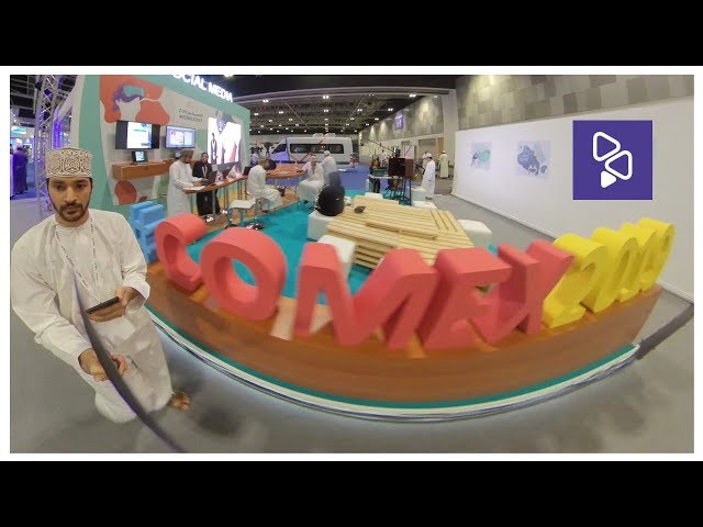 تغطية معرض كومكس 2019 بتقنية  360ْ | (5K) | Covering Comex 2019 event with 360ْ  technology