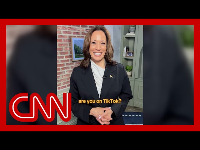 Kamala Harris joined TikTok. See her first post