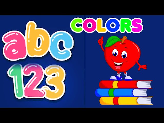 Learn ABC Phonics Shapes Numbers Colors | Preschool Learning Videos For 3 Year Olds | #kidsvideos