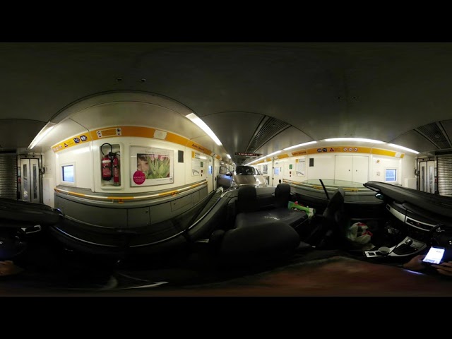 Eurotunnel Folkestone to Calais August 2019 VR 07