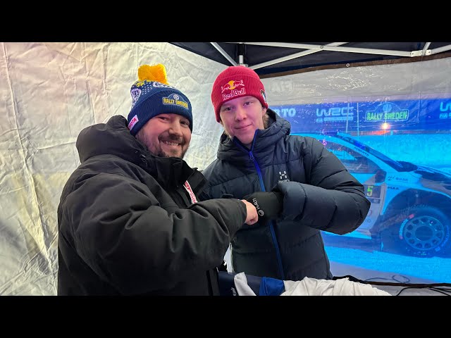 WRC Rally Sweden 2025 Umeå Sesja Autografów cz.1