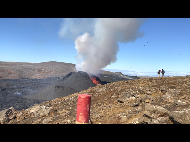 Fagradalsfjall Volcano Eruption