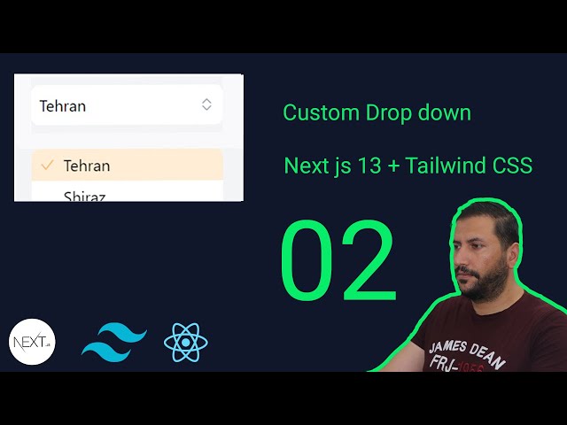 Custom Drop down or Select Box + User Area + Language Area | Next js And Tailwind CSS Episode 02