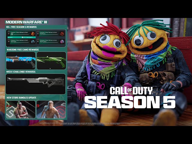 60+ FREE Season 5 Rewards, REDACTED Challenges, & ALL SECRET Season 5 Content (Modern Warfare 3)