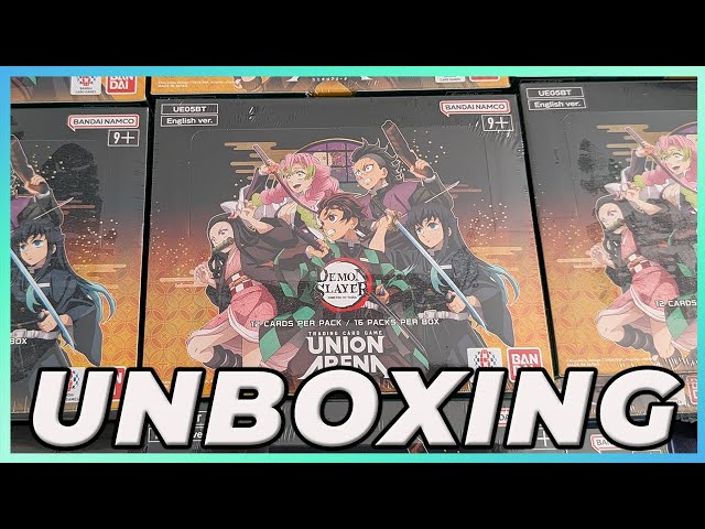 Potential God Box? | Union Arena Demon Slayer Unboxing | North America Version