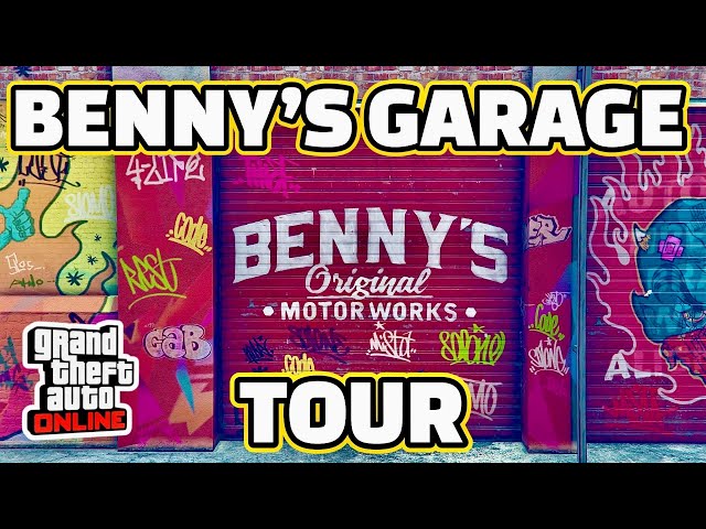 BENNY’S ORIGINAL MOTOR WORKS GARAGE TOUR | GTA ONLINE