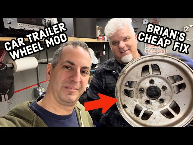 Modifying Ford Ranger Wheels To Fit a Car Trailer