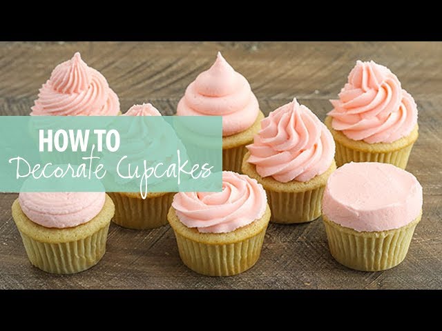 How to Frost Cupcakes