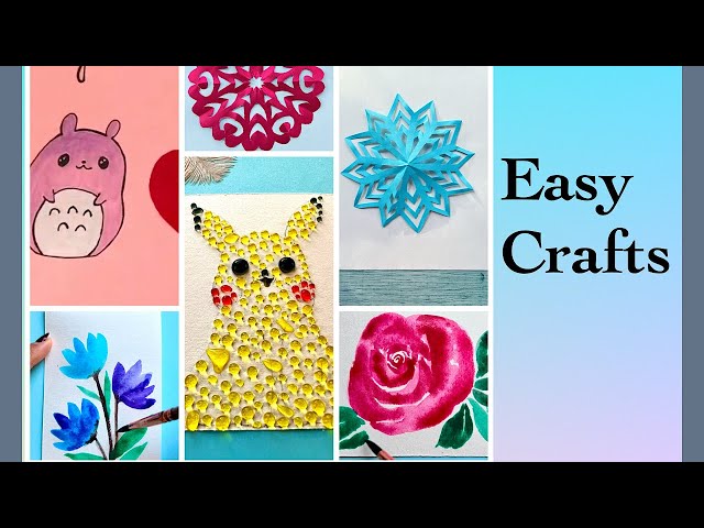 Easy Paper Crafts 🧡 Fun Projects!