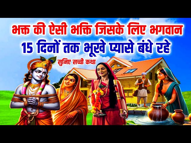 अपने भक्त के लिए भगवान 15 दिनों तक भूखे प्यासे बंधे रहे | संत सखूबाई की कथा | Sakhubai Ki Kahani