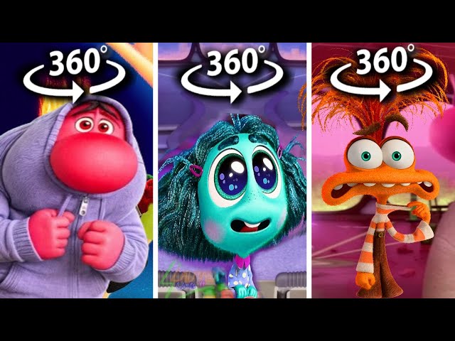 INSIDE OUT 2 New Emotions on Vacation in 360 VR animanion | Finding Challenge