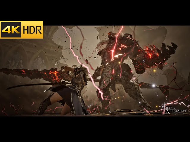 4K HDR | Tides of Annihilation - Announce Trailer   PS5 Games