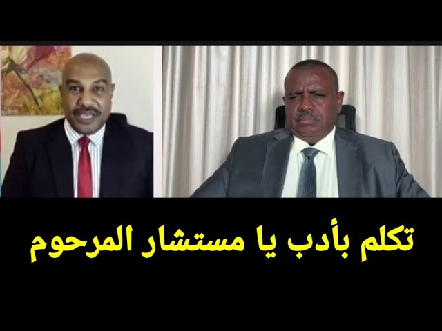 على مجوك مستشار حميدتي فقد المنطق ويقول ان الجيش السوداني مجرد عصااابه تم تجميعها من سوريا والجزائر