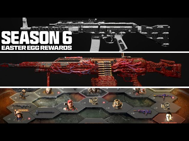 FREE Season 6 Battle Pass, SECRET Easter Egg Rewards (Free Camo, Blueprint &...) - Modern Warfare 3