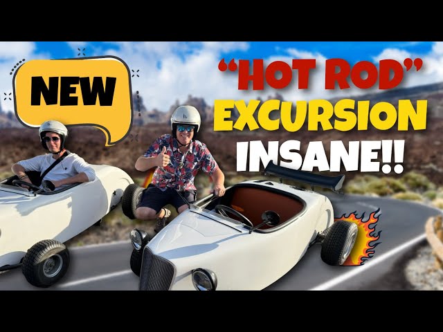 Brand NEW and WILD! Unique mini HotRod Excursion in Tenerife- its INSANE but SO FUN 🤯😅