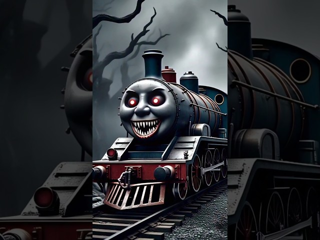 Scary Thomas Train! 😱 #creepy #fakesituation #thomasthetrain #thomasandfriends