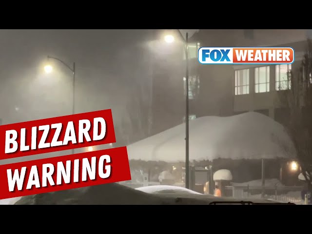 Blizzard Warning Issued In Erie, Pennsylvania, As Winter Storm Sweeps Across US