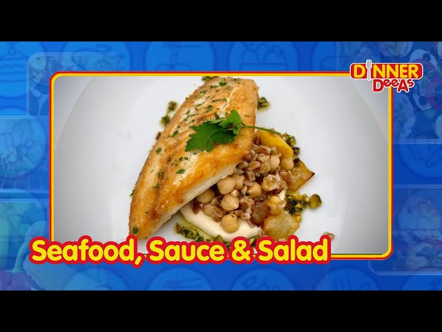 Seafood, Sauce & Salad | Dinner DeeAs