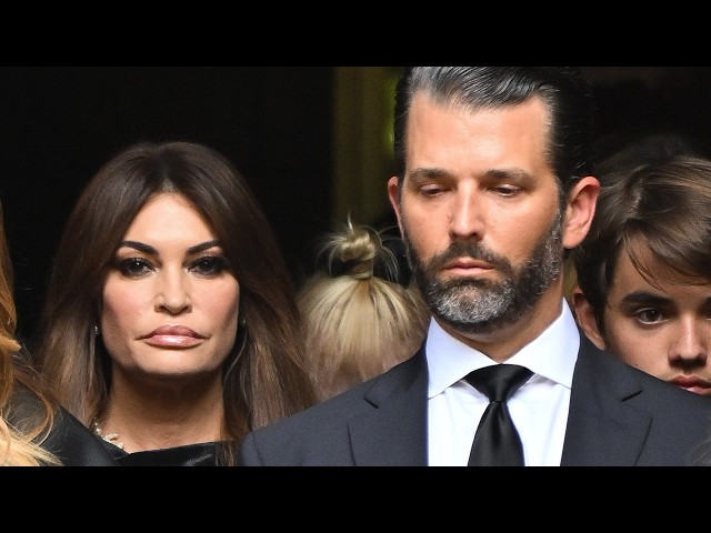 Body Language Expert Spots Dead Giveaway Don Jr. & Kimberly Guilfoyle Are On The Rocks