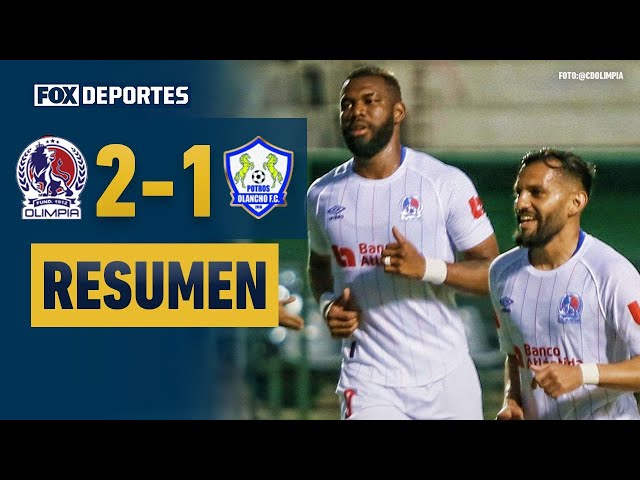 🦁🙌 OLIMPIA SE LEVANTA | Olimpia 2-1 Olancho FC | HIGHLIGHTS | Liga de Honduras