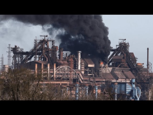 Ukraine says Russian forces try to storm Mariupol steel plant!!