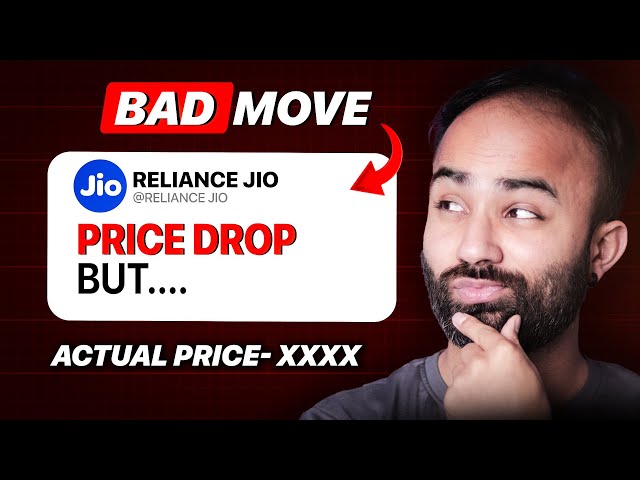 Jio's Price Drop Trick Exposed– The Hidden Catch! 📉