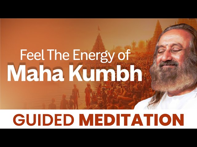 Meditation with Gurudev from Maha Kumbh