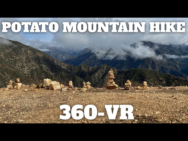 Potato Mountain Hike (Angeles National Forest) - 360° VR Video