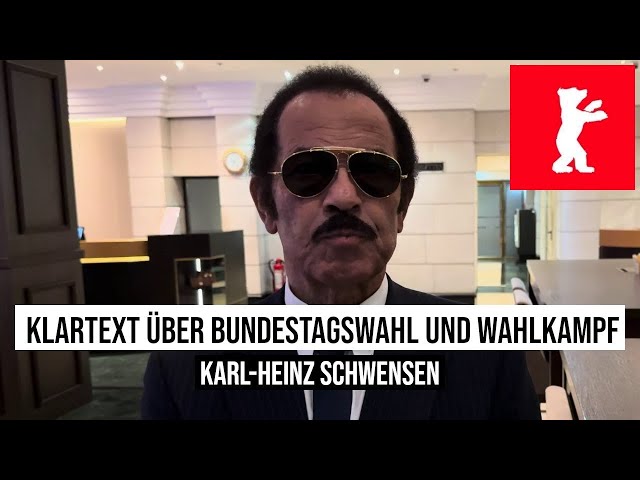 12.02.2025 Berlin Karl-Heinz Kalle Schwensen: Klartext über Bundestagswahl und Wahlkampf #realtalk