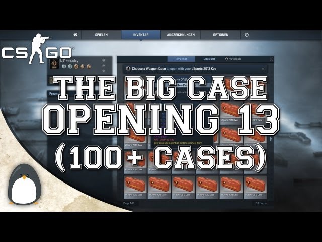 CS:GO - The big Case Opening 13! (100+ Cases)