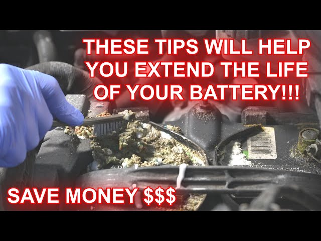 6 TIPS for a Longer Lasting Car Battery