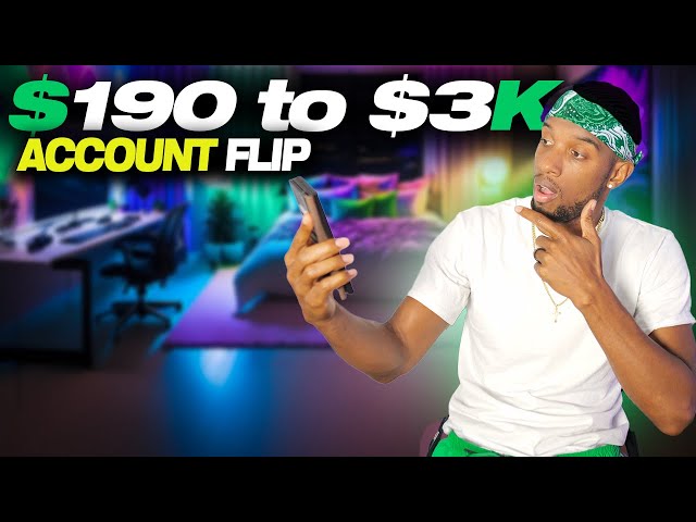 FOREX ACCOUNT FLIP $19O TO 3K IN 3 WEEKS | JEREMY CASH