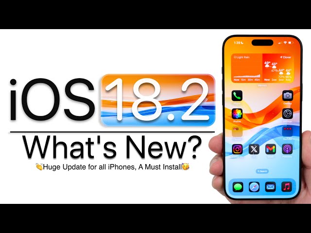 iOS 18.2 is Out! - What's New?