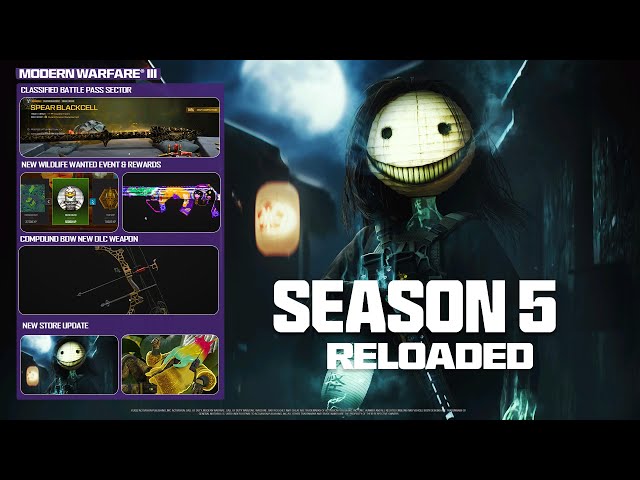 NEW Event Rewards, CLASSIFIED Sector, NEW Store Bundles, & MORE! (ALL NEW Season 5 Reloaded Content)