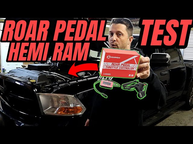 ROAR PEDAL Install And Test On Ram 1500 5.7 HEMI.