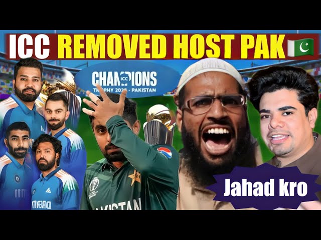 ICC REMOVED HOST PAKISTAN'S NAME FROM CT's LOGO | PAKISTAN PUBLIC REACTION