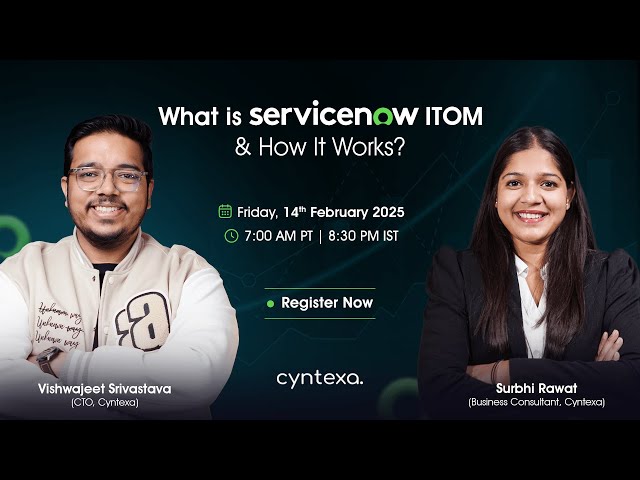 What is ServiceNow ITOM & How it Works?