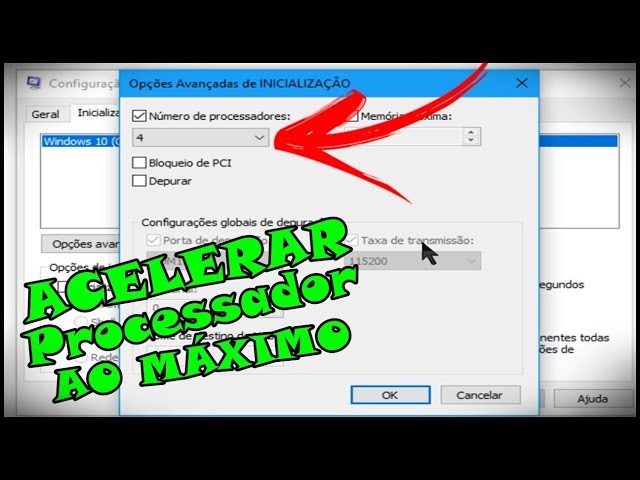 VEJA COMO ACELERAR O PROCESSADOR DO PC E NOTEBOOK AO MÁXIMO [ATIVAR TODOS OS NÚCLEOS DO PROCESSADOR]