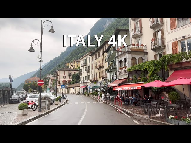 Italy 4K - Steady Rain - Scenic Drive