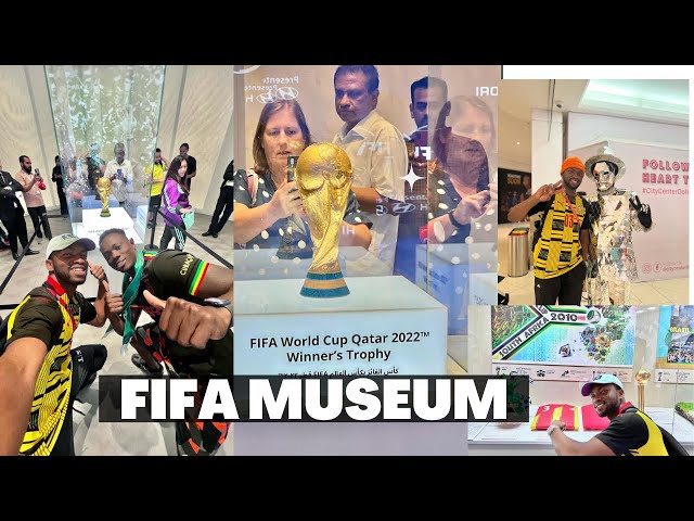 Guess what we found inside the FIFA World Cup Museum😱😱😱