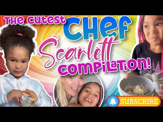 The CUTEST Chef Scarlett Compilation👩‍🍳