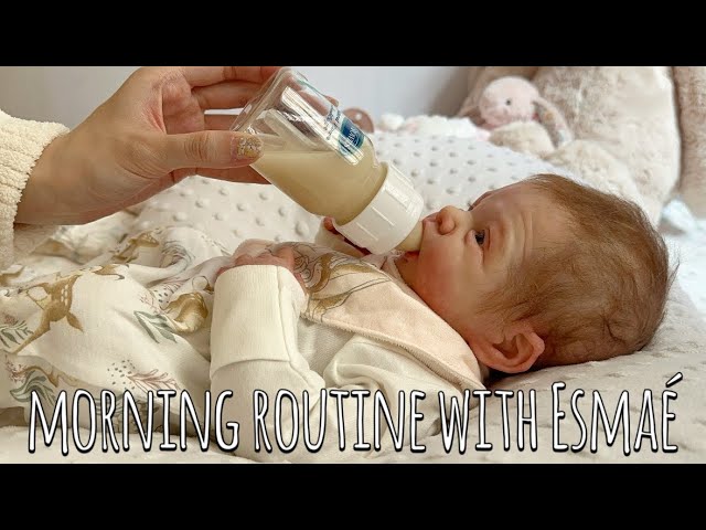 A Relaxing Morning Routine With Newborn Baby Esmaé🧸 Emilyxreborns