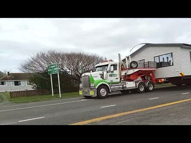 House Moving In The Truck